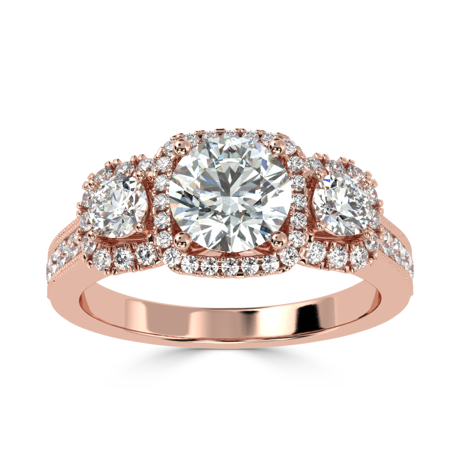 Buy 1.38Ct Solitaire Natural Diamond Ring  | SolitaireKart